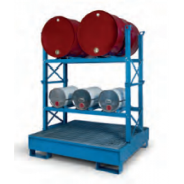 BARREL RACK WITH COLLECTION TRAY