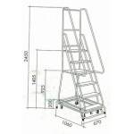 Mobile Safety Ladder
